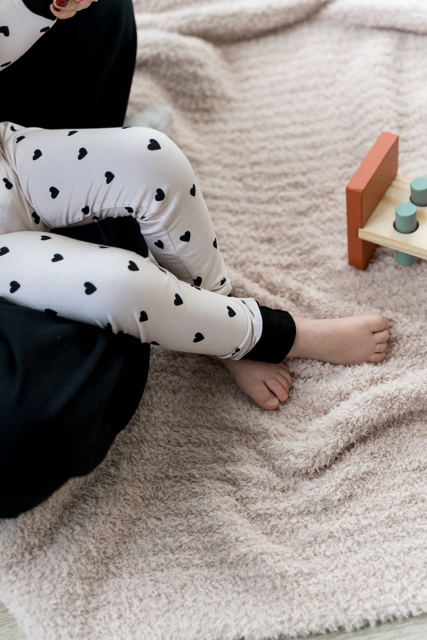 2 Piece Bamboo Set | Hearts