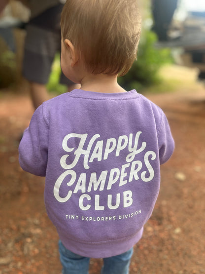 Happy Camper Toddler Crewneck