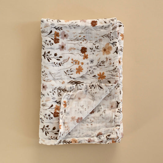 Muslin swaddle - Wildflowers