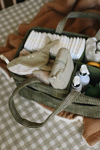 Diaper caddy - Sage