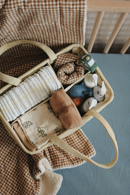 Diaper caddy - Cream