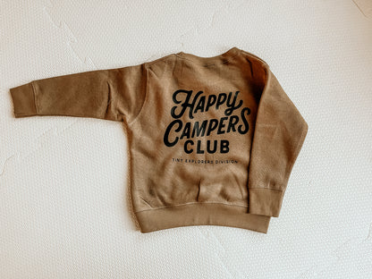 Happy Camper Toddler Crewneck