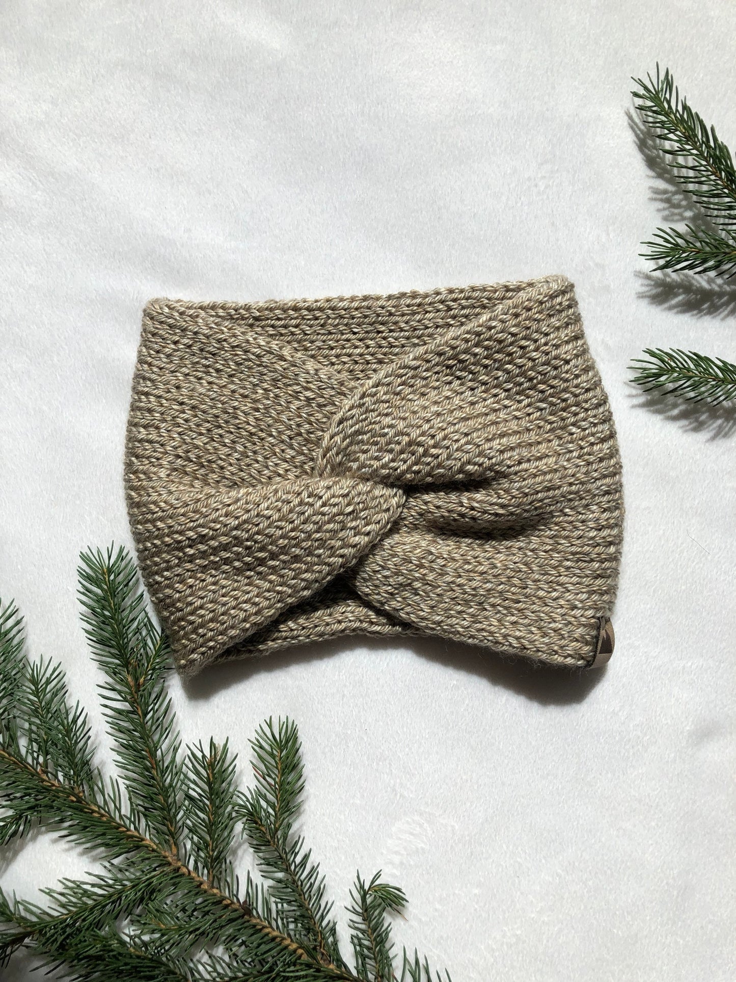 Knit Headband Womens Twisted Knit Headband Winter Headband for Girls Knit Ear Warmer for Women Oatmeal Cream Fall Headband