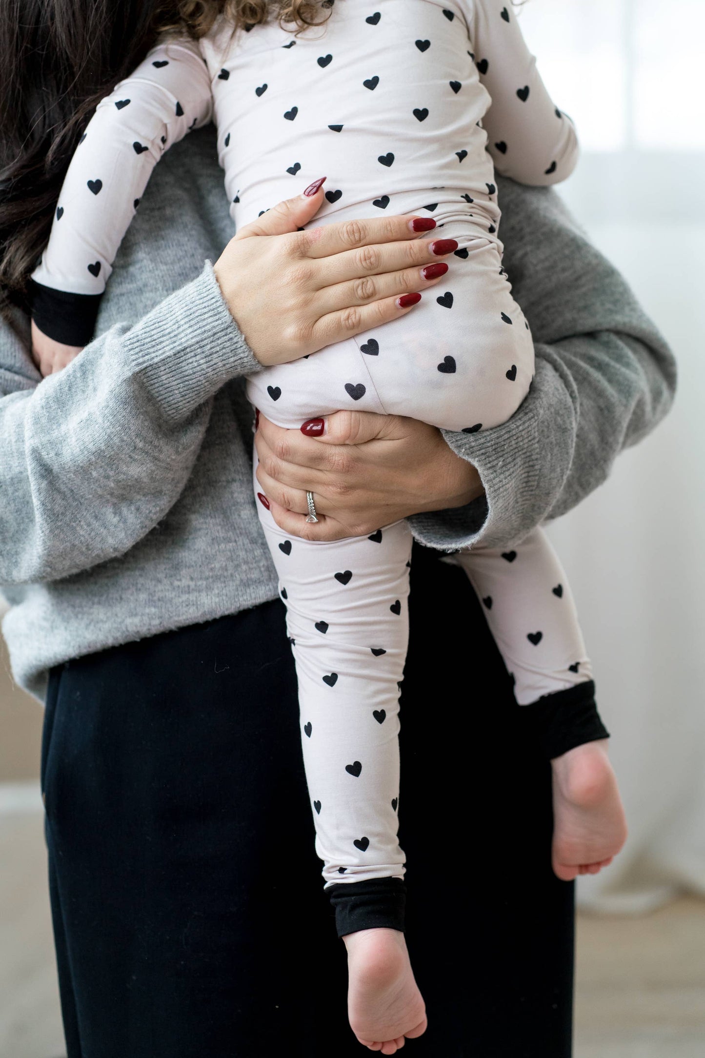 2 Piece Bamboo Set | Hearts