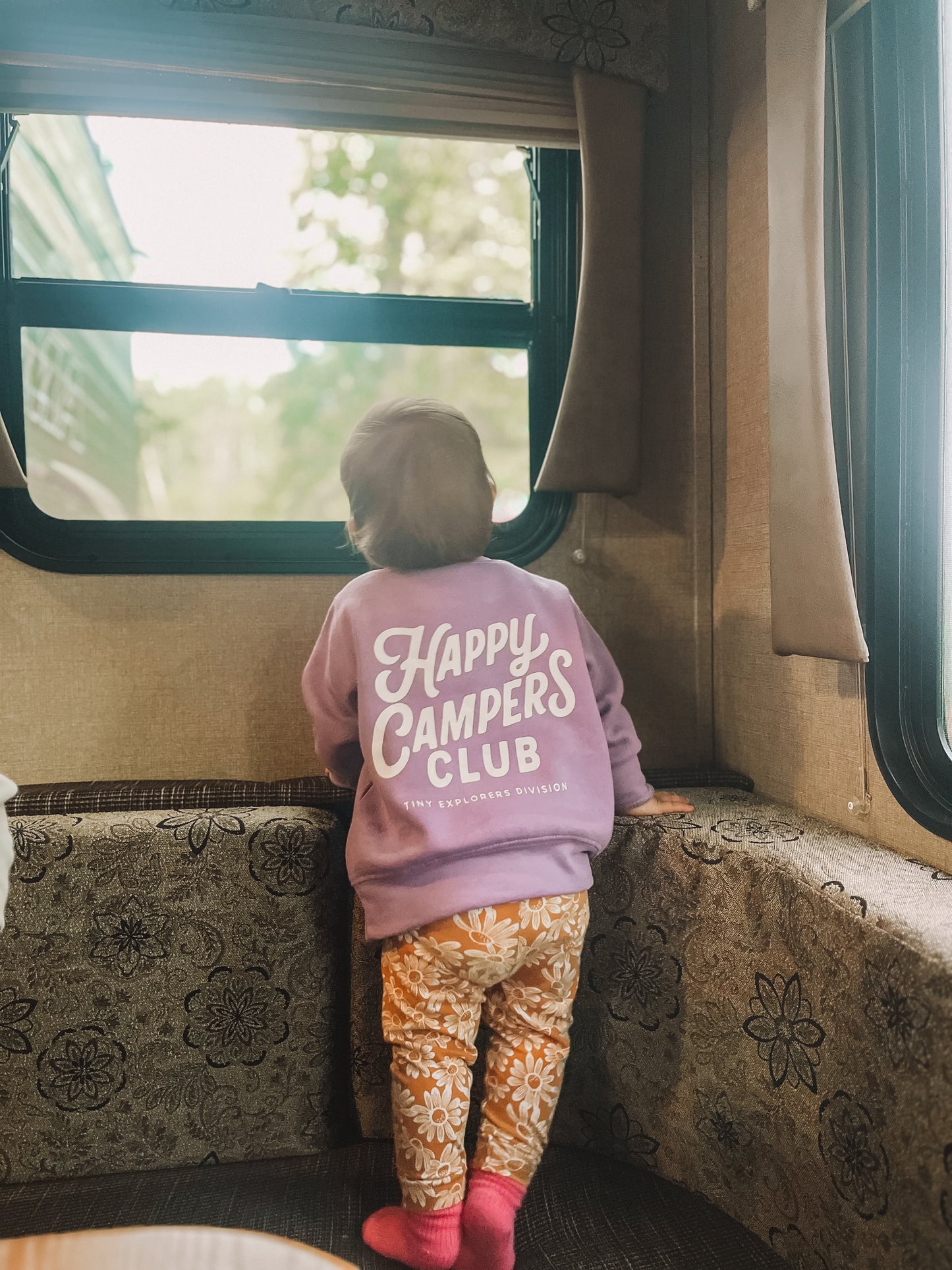 Happy Camper Toddler Crewneck