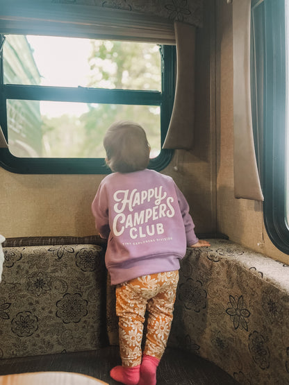 Happy Camper Toddler Crewneck