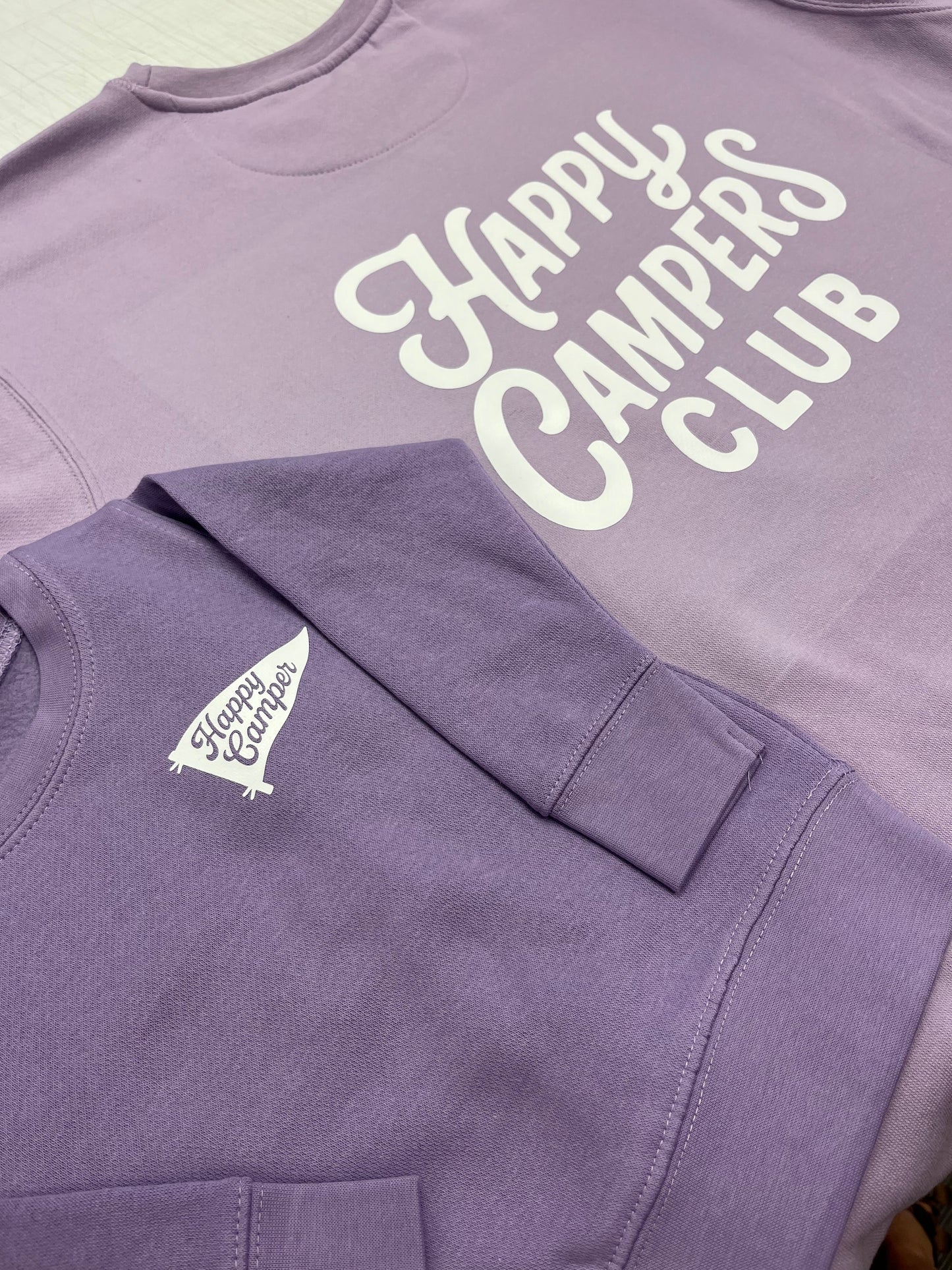 Happy Camper Toddler Crewneck