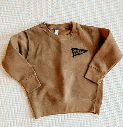 Happy Camper Toddler Crewneck