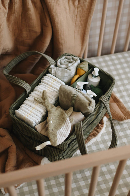 Diaper caddy - Sage