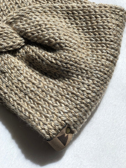 Knit Headband Womens Twisted Knit Headband Winter Headband for Girls Knit Ear Warmer for Women Oatmeal Cream Fall Headband